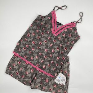 NWT Rene Rofe 2piece Floral Sleepwear Set Women’s XL
